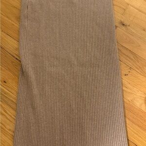 NWT old navy so soft ribbed midi tan Skirt M